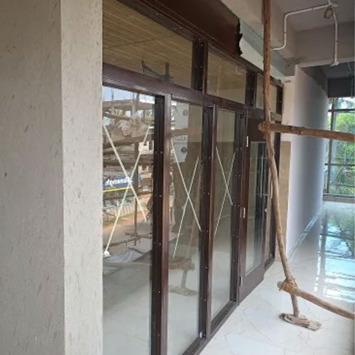 Metal Door With Glass - Image 2
