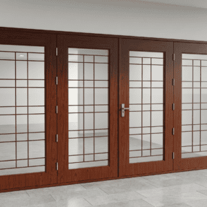 Foldable and French doors