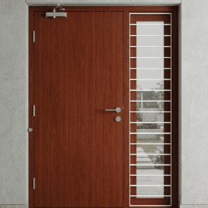 Residential Doors with Fixed Window
